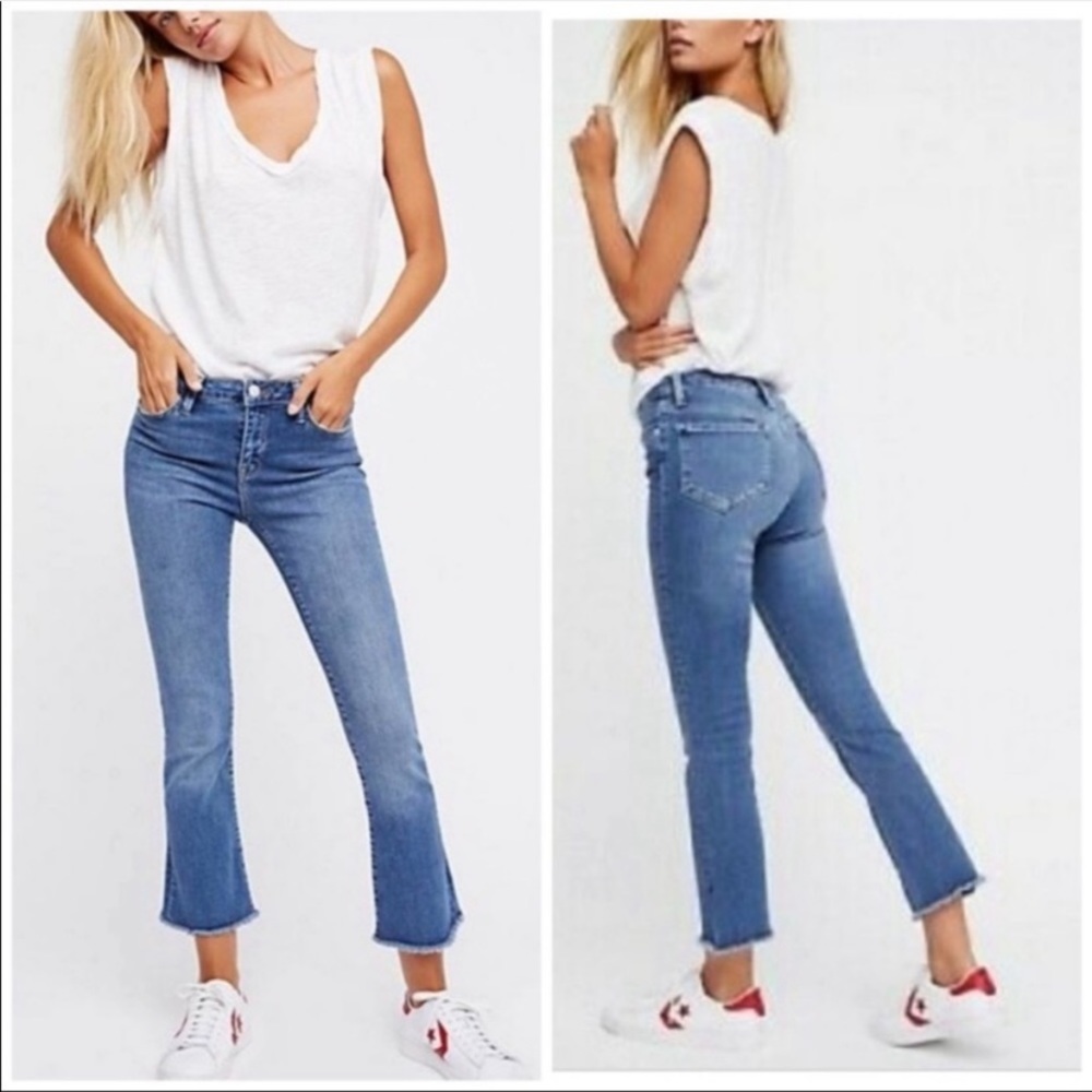 Free People Kick High Rise Jeans 31